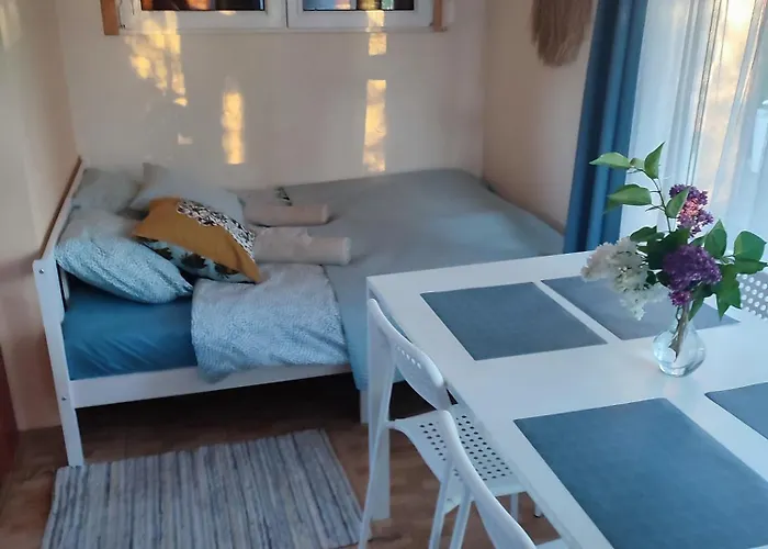 Деревянный коттедж Letniskowy W Miliczu *